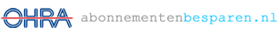 OHRA - Abonnementenbesparen